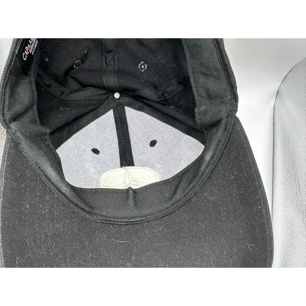 Mercedes-Benz of Pompano Black Baseball Cap Hat Logo Cap America Adjustable